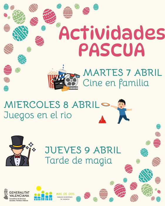 actividades pascua familias monoparentales